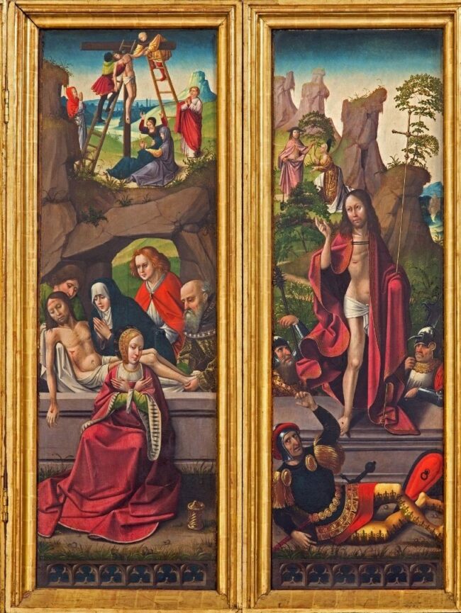 Velika-noc-prazen-grob Velika noč, žalujoči